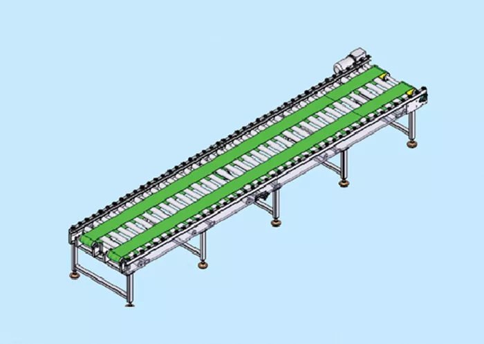 Double belt conveyor